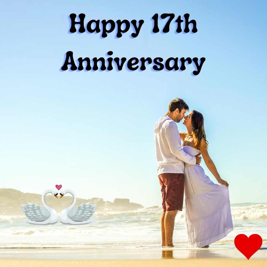 17th wedding anniversary images