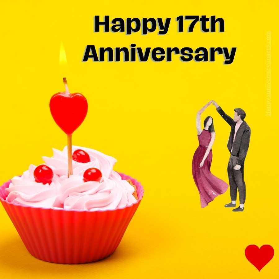 17th wedding anniversary wishes images