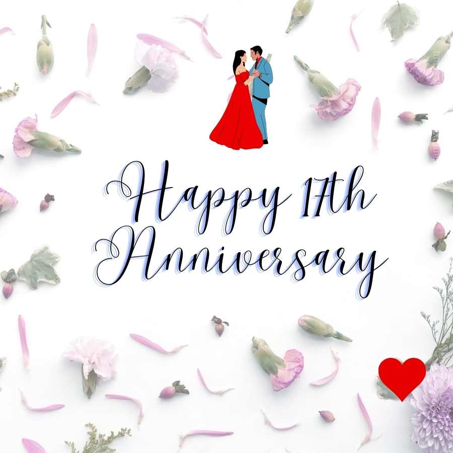 17th wedding anniversary wishes
