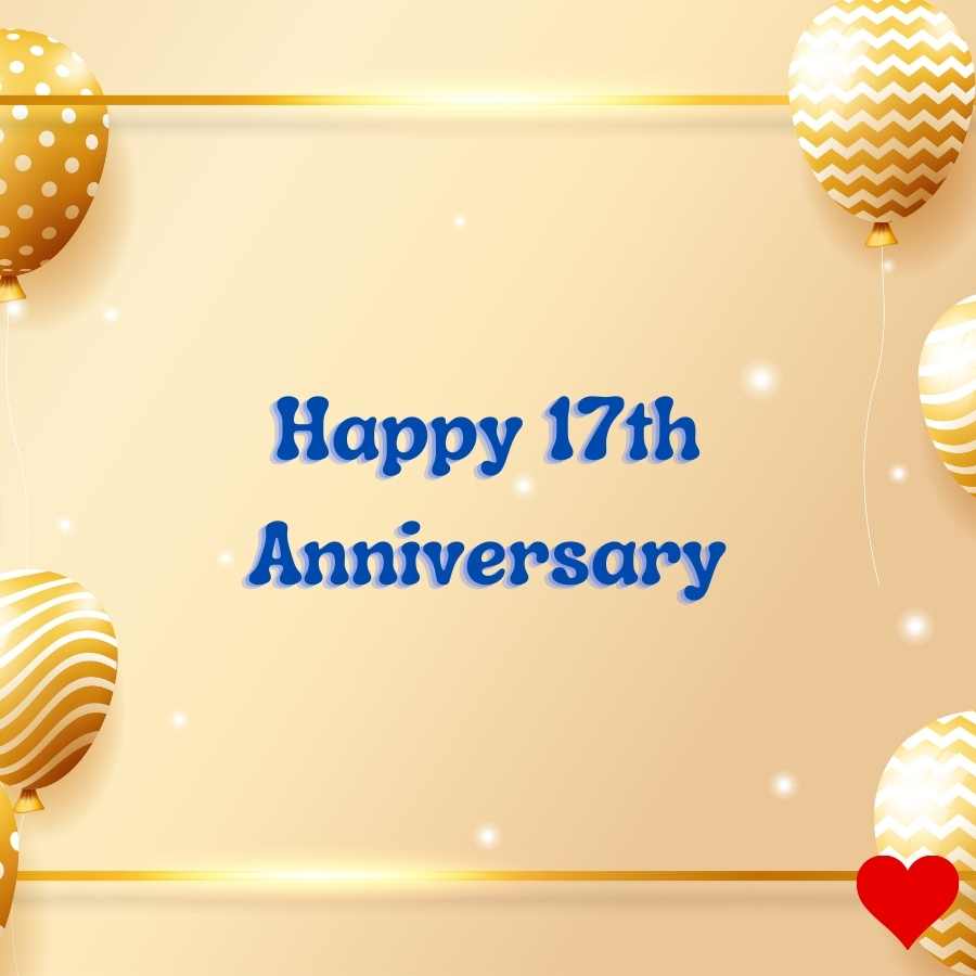happy 17th anniversary images free download