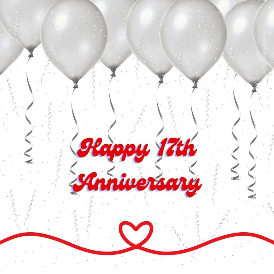 17th wedding anniversary image