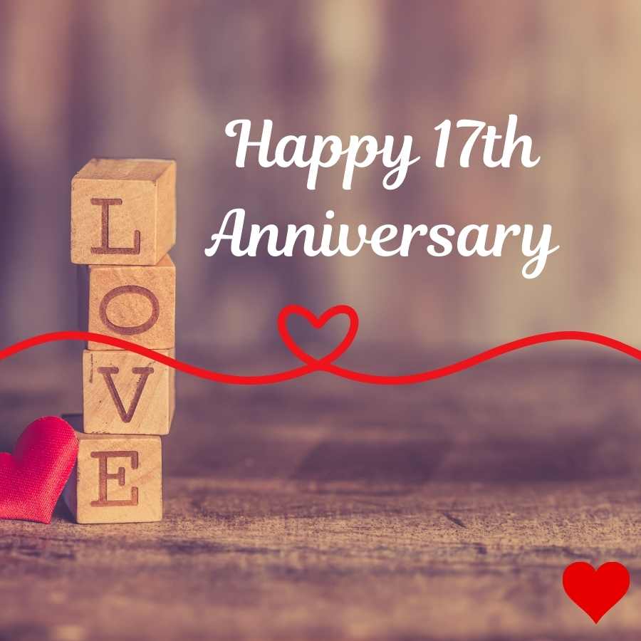happy 17th anniversary image hd