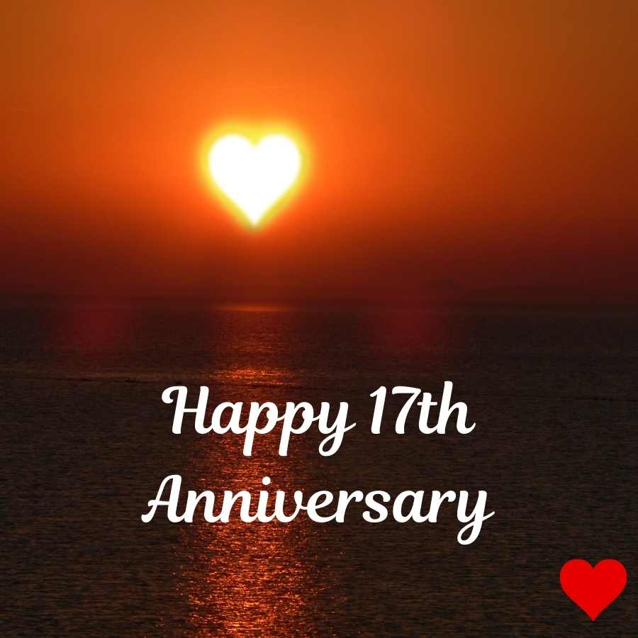 17th wedding anniversary images