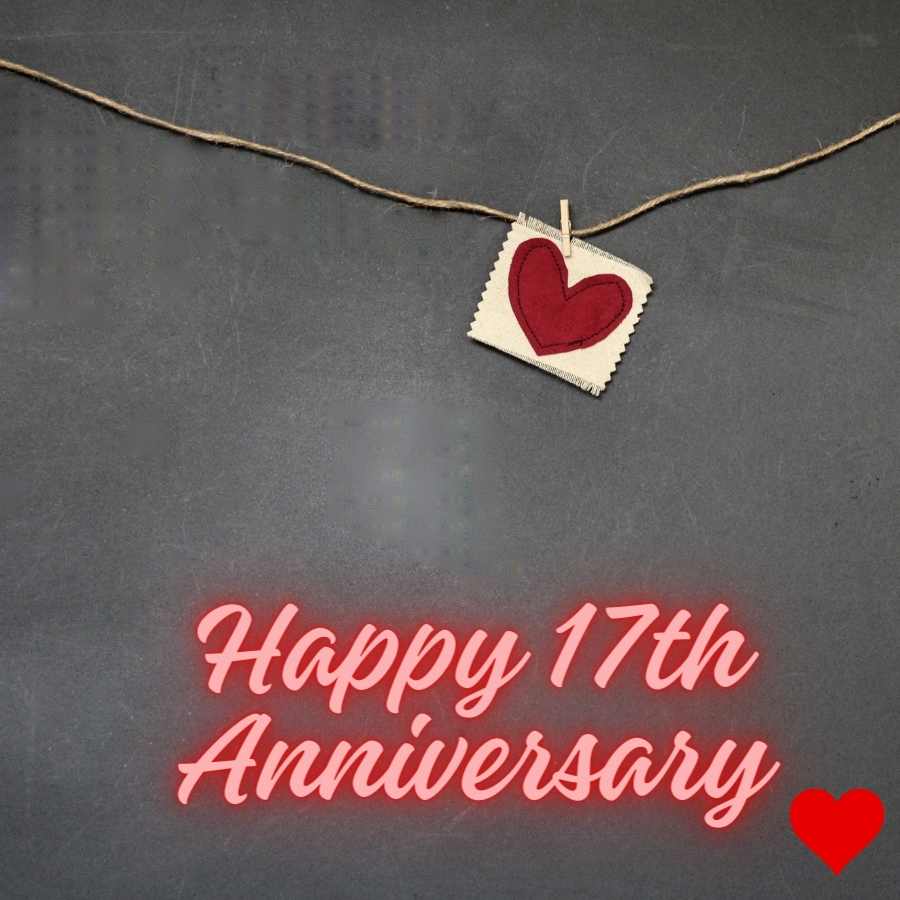 happy 17th anniversary to my husband