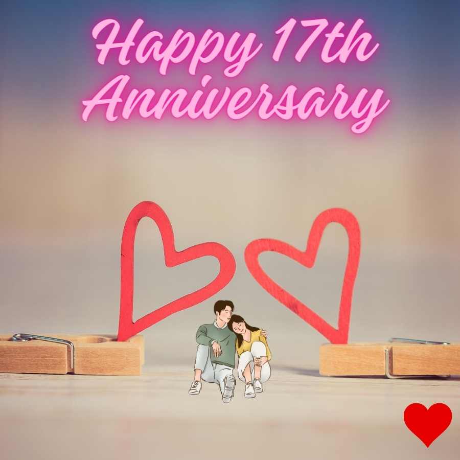 free happy 17th anniversary images