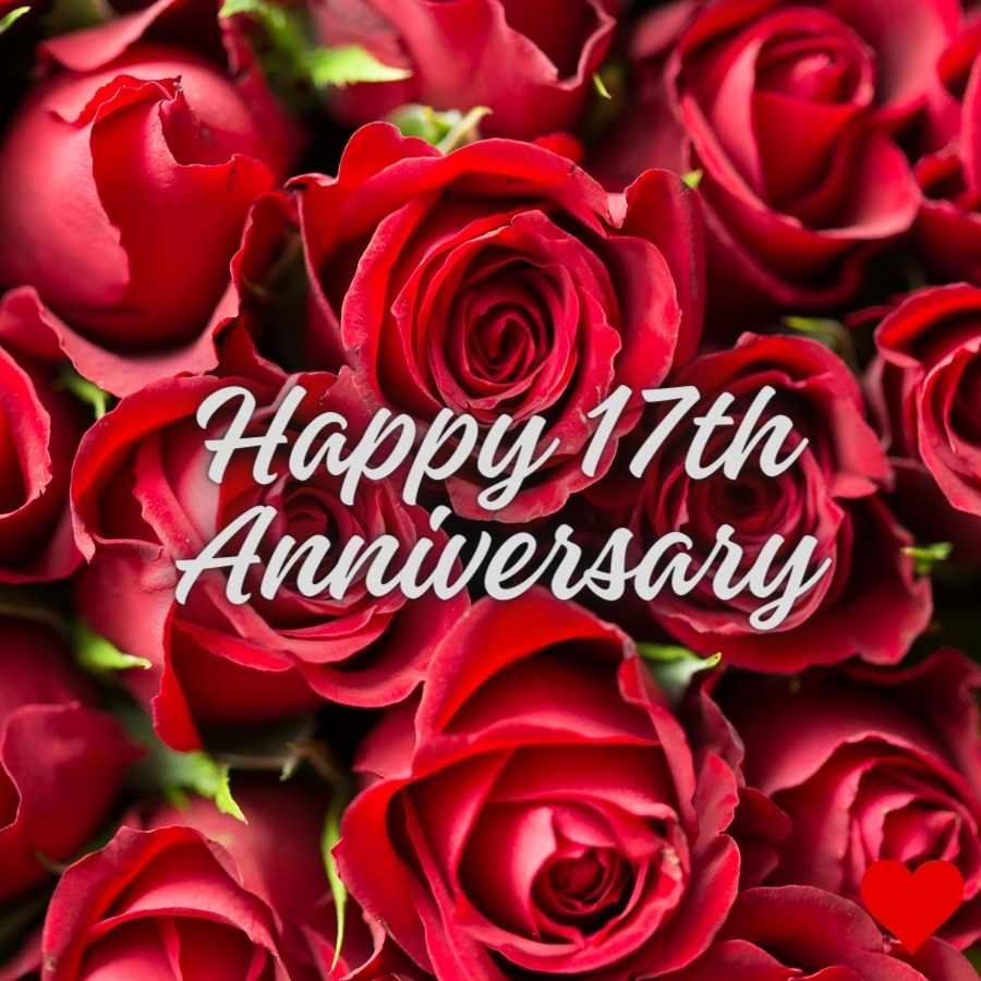 happy 17th anniversary wishes