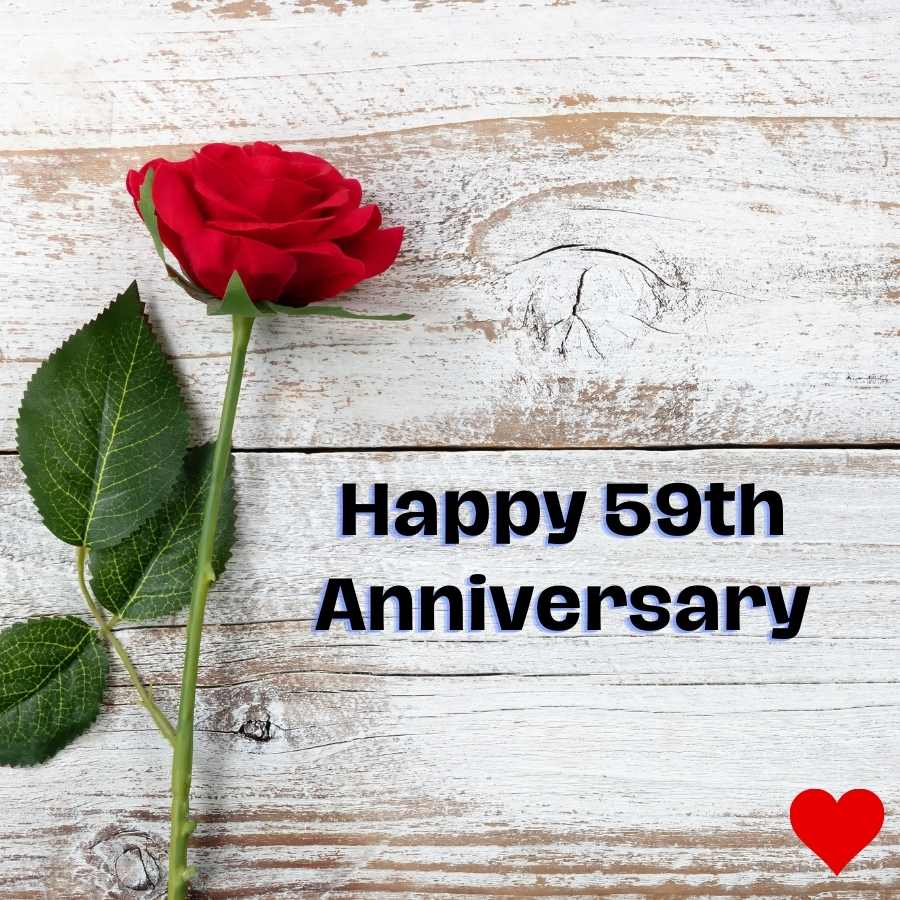 happy 59th wedding anniversary