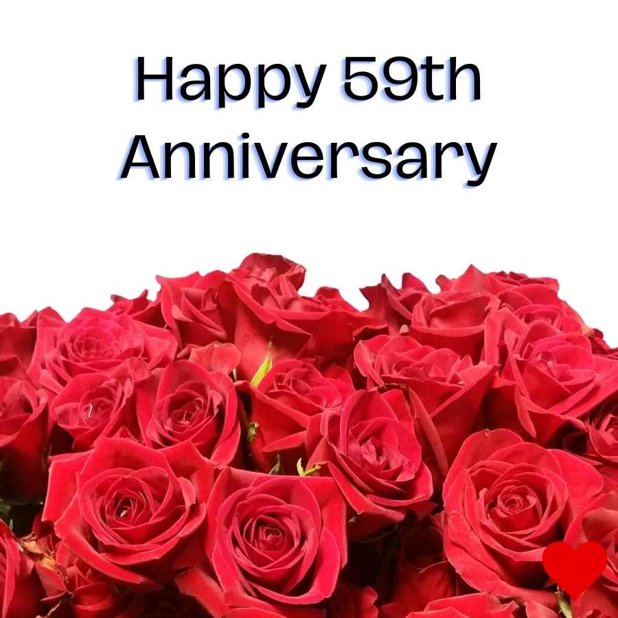happy 59th marriage anniversary
