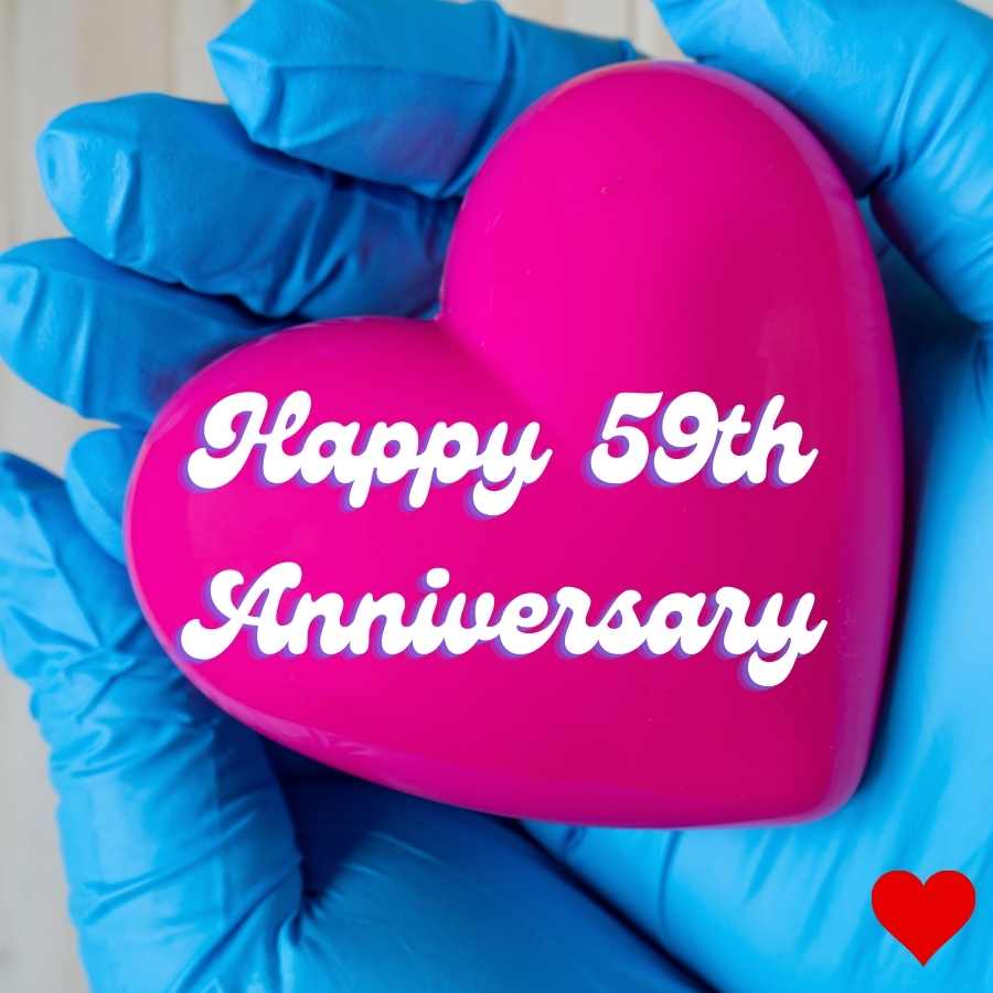 59th year anniversary