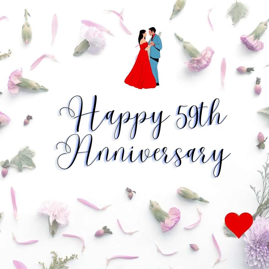 59th wedding anniversary wishes