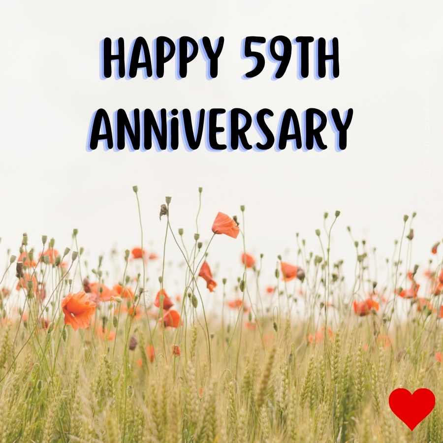 59th anniversary photos