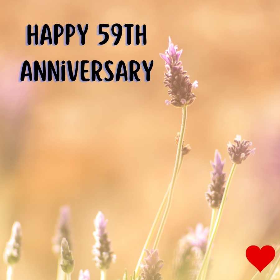 happy 59th year anniversary images