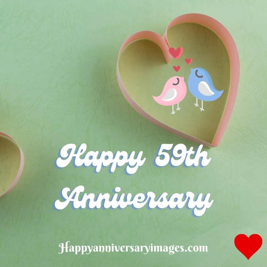 happy 59th anniversary to my wife