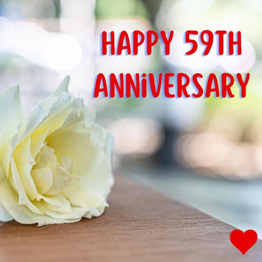 happy 59th anniversary for husband
