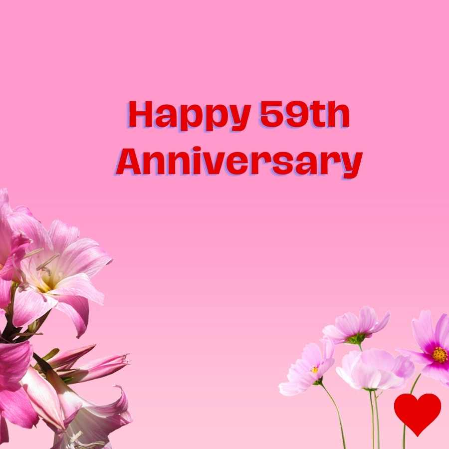 happy 59th anniversary mom and dad