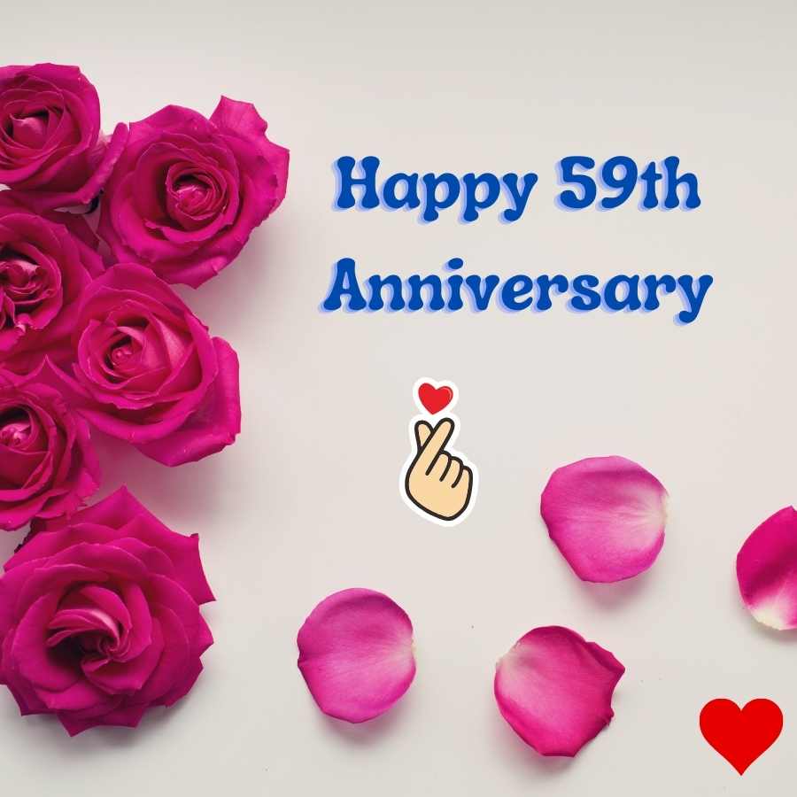 happy 59th anniversary wishes for wife