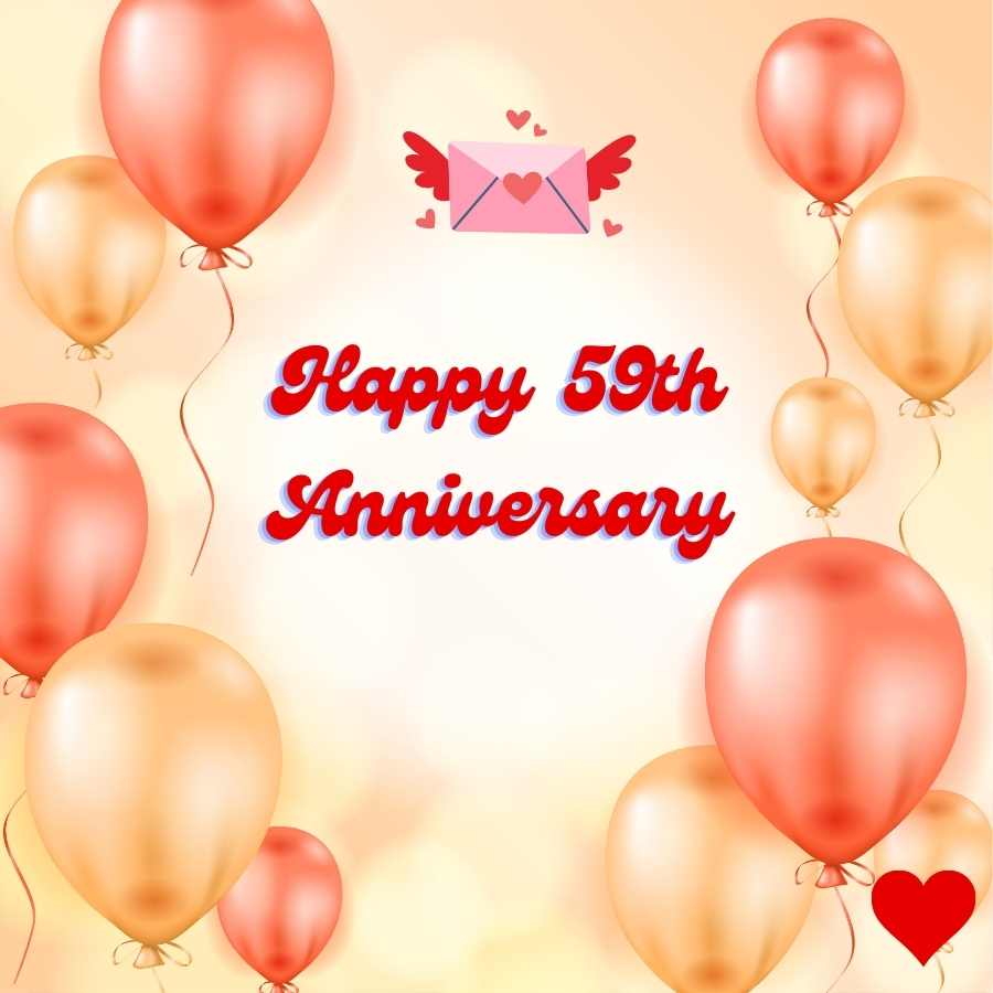 happy 59th anniversary images hd