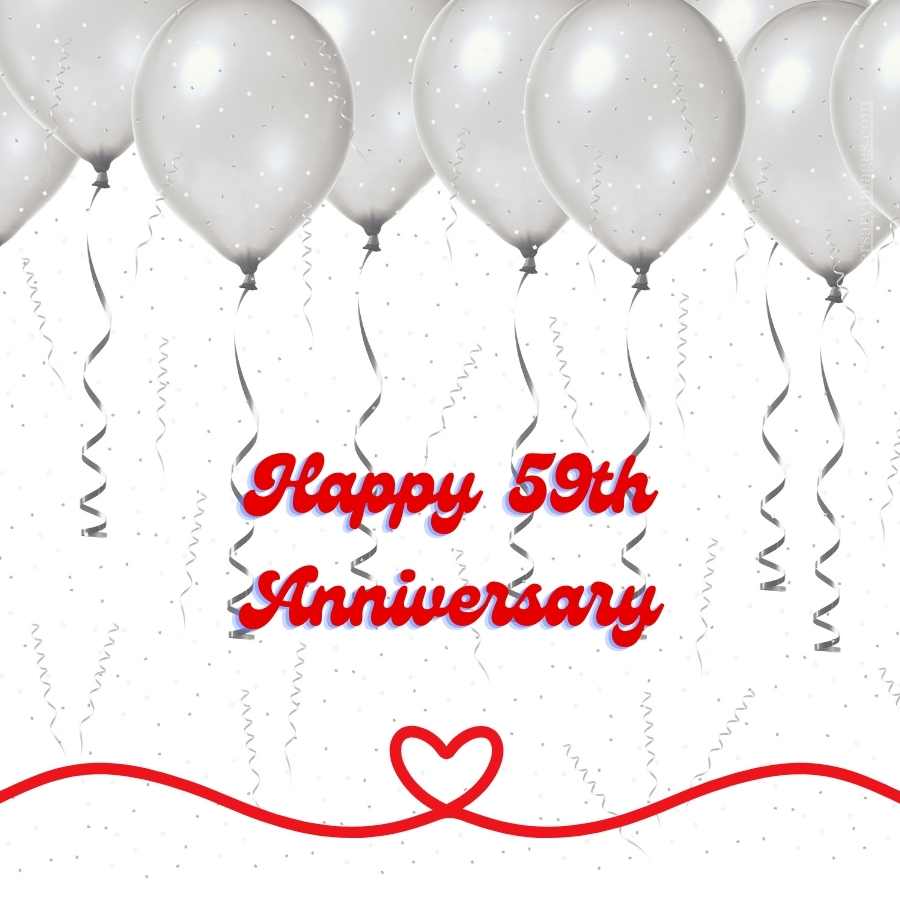 59th wedding anniversary image