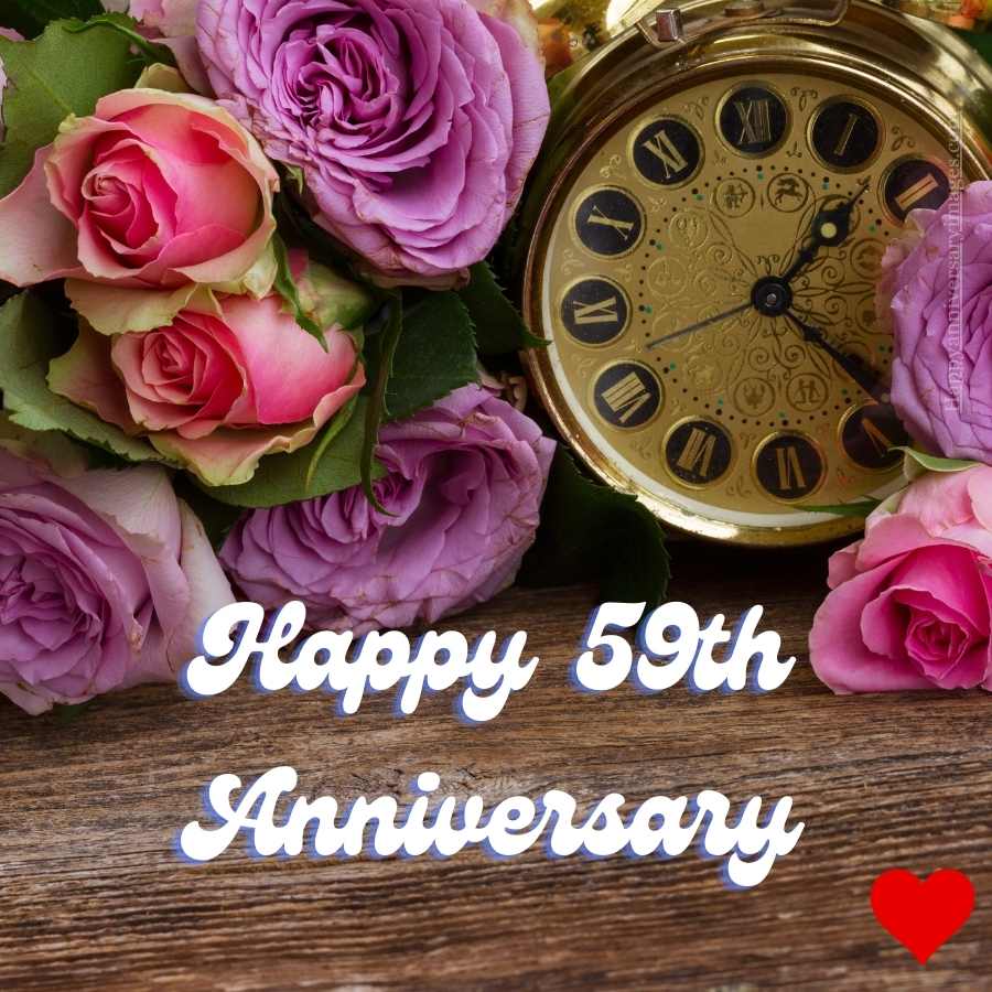 59th wedding anniversary wishes image