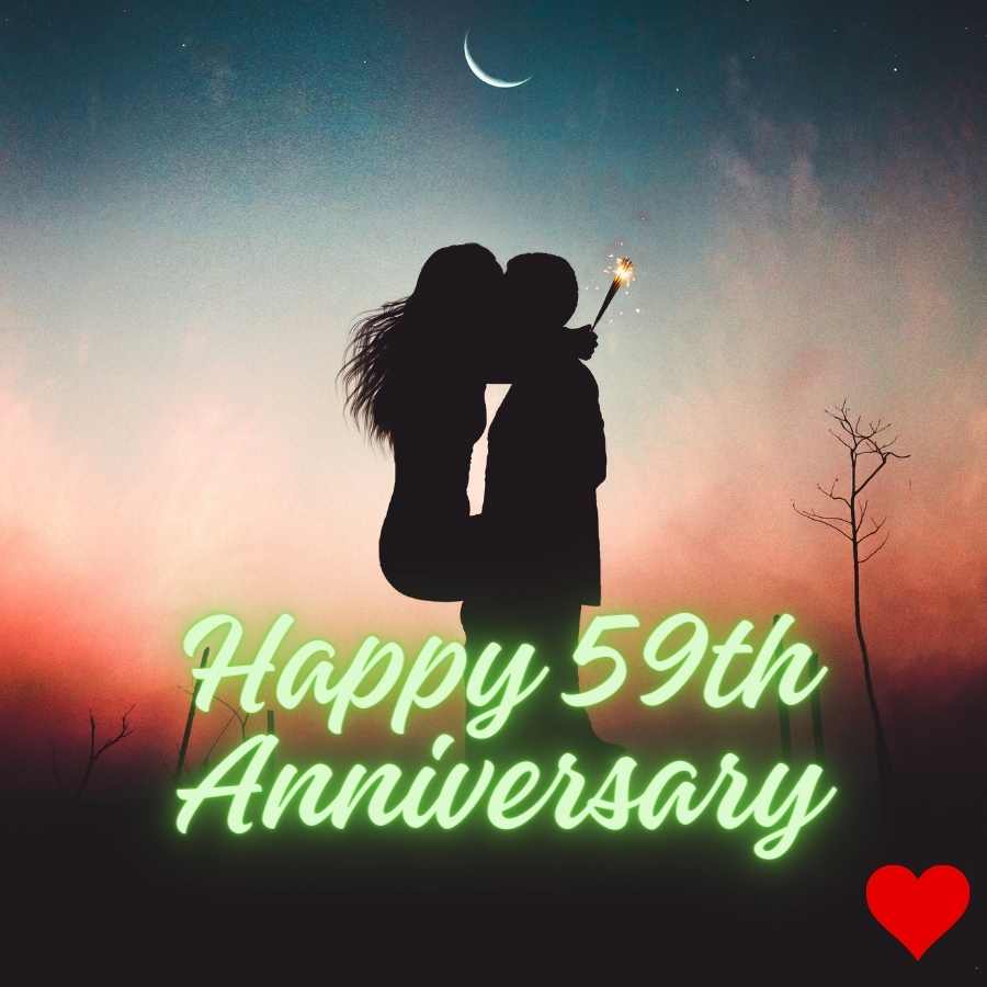 59th year anniversary