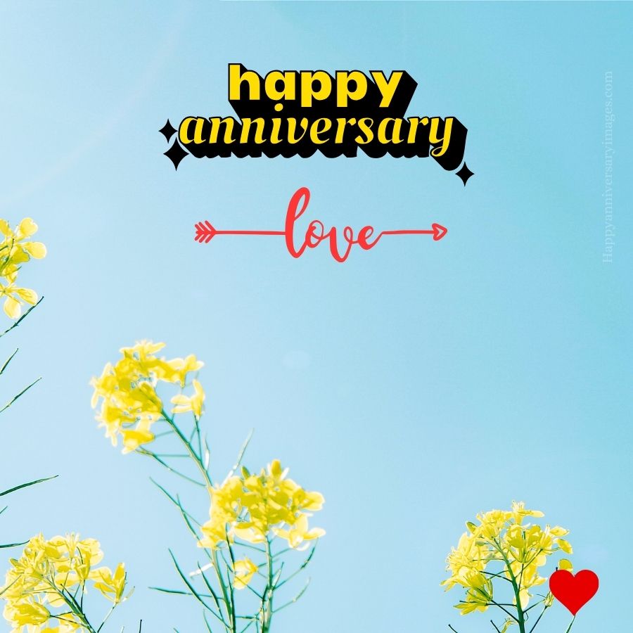happy anniversary love image