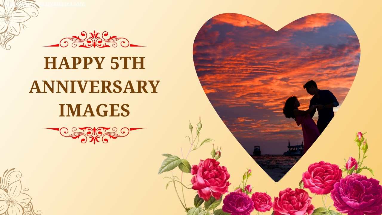 Happy 5th Anniversary Images