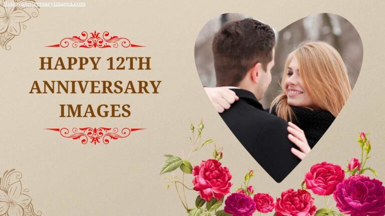 Happy 12th Anniversary Images