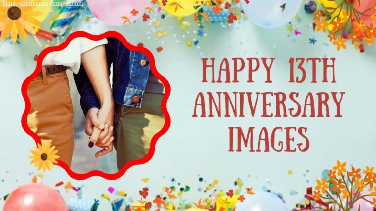 Happy 13th Anniversary Images