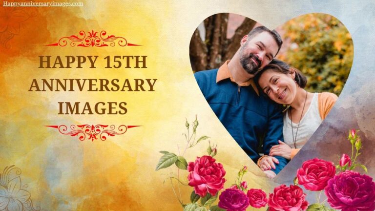 Happy 15th Anniversary Images