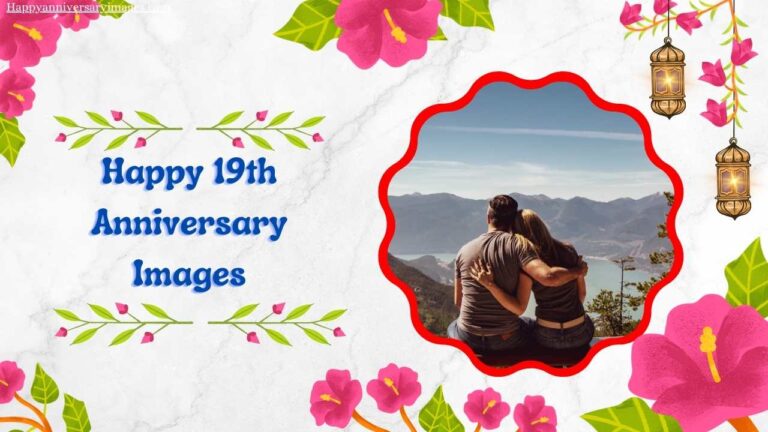 Happy 19th Anniversary Images